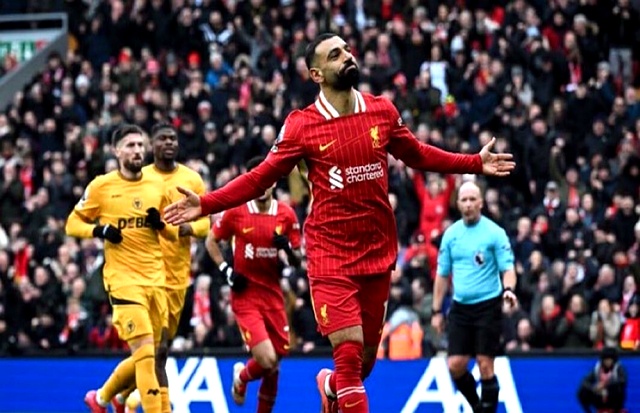 利物浦主场横扫曼联，继续领跑积分榜！的简单介绍